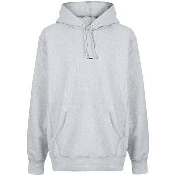 Sudadera Con Capucha Supreme Gray Micro Logo Gris | Supreme 110ZG